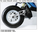 Triangle de fixation �chappement Polini Booster 2004>
