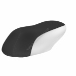 COUVRE SELLE ADAPT. NITRO/AEROX NOIR/ BLANC