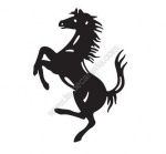 Autocollant Cheval Grand Mod�le