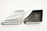 Caches bo�te � outils Peugeot SPX RCX Chrom�s (la paire)