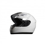 Casque integral victoria bull blanc brillant