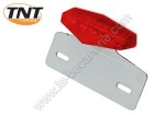 FEU ARRIERE DIAMAND ROUGE + SUPPORT PLAQUE HOMOLOGUE
