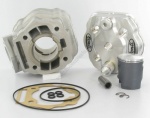 Cylindre Culasse D.40 Conti Alu CHR CNC Derbi Euro3