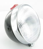 Phare rond noir D.120