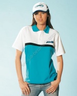 Polo Polini Race Team Paddock Blanc/Bleu Brod�