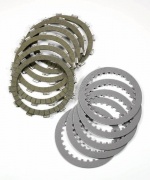 Kit disques garnis et lissespour aprilia rs, rieju rr,rs1 yamaha tzr 50 97-05