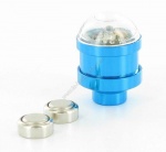Bouchon de valve TNT Bleu � leds