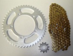 Kit cha�ne renforc� 12x52 420 X-Limit DT SM 03-04