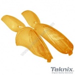 Cabochons clignotant Orange (x4) Stalker