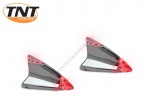 Paire lampes � coller delta chrome leds