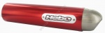 Silencieux Hebo Racing alu rouge 50 � bo�te D.70mm
