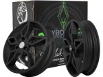 Paire de jantes Gyronetics Black Diamond Ghost alu 13 pouces pour Minarelli Horizontal