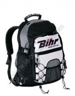 Sac a dos bihr 2012 noir face avant blanche