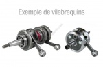 Vilebrequin complet pour scooters 50cc