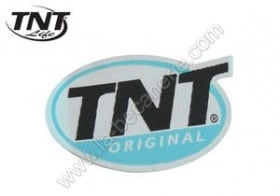 Autocollant logo tnt original 7x4 cm encollage arri�re