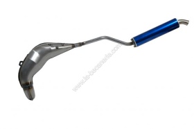 Pot bidalot silencieux alu (d.28) peugeot xp6 (ancien mod�le)
