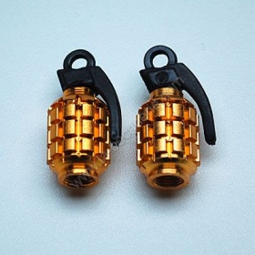 Une paire de bouchons de valve grenade