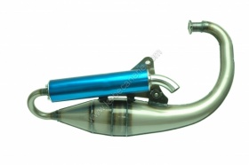 Pot d'�chappement ninja vector sonic mbk booster silencieux bleu