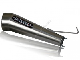 Silencieux hebo racing replica alu 50 � bo�te (forme c�nique)