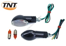 Clignotants ovalia 23/10w verre transparent (x2)