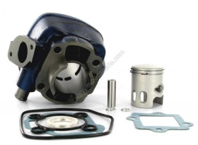 Cylindre piston d.40 carenzi fonte nitro bleu 50cc