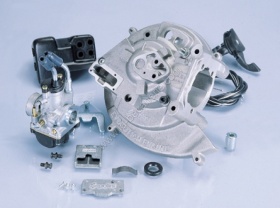 Carter moteur polini ciao c�ne rupteur + carburateur phbg d.19