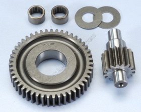 Transmission secondaire polini 16x47 piaggio typhoon avec roulements >1999