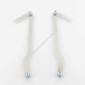 Pattes mtkt pour adaptation garde boue rocket sur fourche nitro / aerox