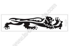Autocollant lion malossi 24 cm