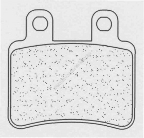 Plaquettes carbone lorraine arri�re dt50 2004> peugeot elystar elyseo jet force 125  satelis