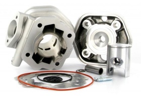 Cylindre culasse d.40 athena alu derbi euro 2 50cc