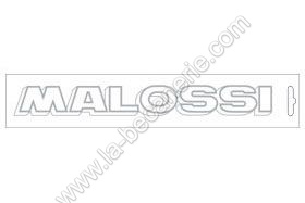 Autocollant malossi argent� 22 cm