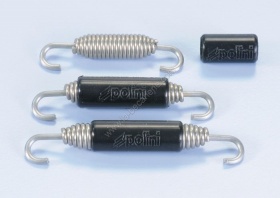 Ressorts de pot polini inox crochets pivotants (la paire)