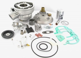 Cylindre culasse avec valve d.40 athena alu am6 50cc