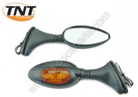 R�troviseurs + clignotants sur base noire (x2)