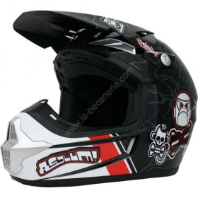 Casque off road victoria bull bd noir