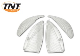 Cabochons clignotant blancs (x4) vivacity
