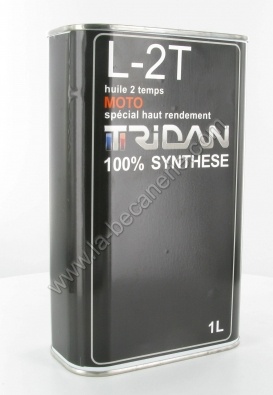 Huile 2 temps moto black tridan