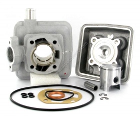 Cylindre culasse d.40 doppler alu er1 103 peugeot lc 50cc