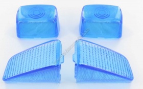 Cabochons clignotant bleu (x4) booster bw's 