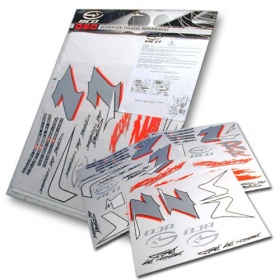 Autocollant bcd booster racing (kit d�co)