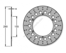 Disque de frein avant aprilia rs 