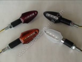 Clignotants led 1tek tuning carbone-noir