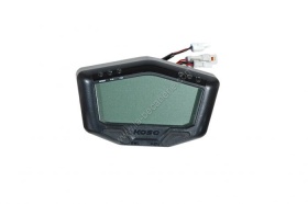 Compteur et compte tours koso digital racing multifonctions version 12v pour batterie