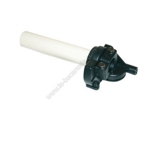 Poign�e gaz racing noir alu
