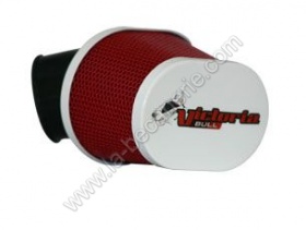 Filtre � air victoria bull oval blanc d.28-35