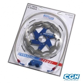 Disque de frein doppler flottant d.230 + durite  trekker