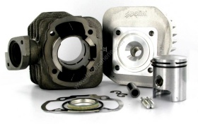 Cylindre culasse d.40 polini fonte trekker speedfight air