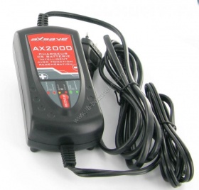 Chargeur de batterie moto scooter ax2000