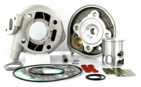 Cylindre culasse d.40 athena alu  nitro/aerox 50cc